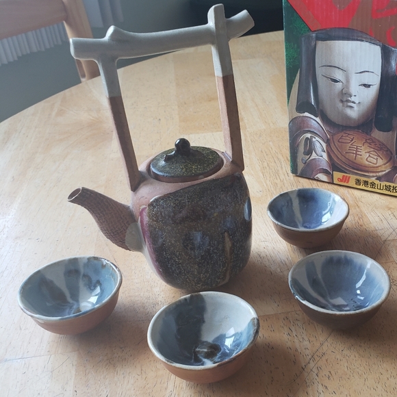 California Other - Rustic & Minimalistic Japanese Ceramic Style Sake Set